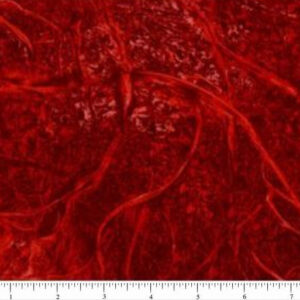 108" Dark Red Crackle