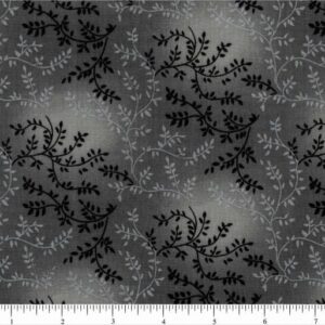 108" Medium Black Leaves