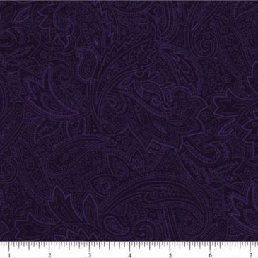 108″ Purple Paisley