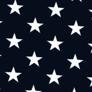 108" Large Stars on Blue