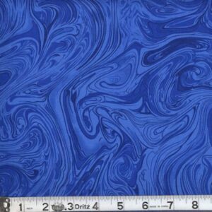 108" Royal Blue Marblecisious