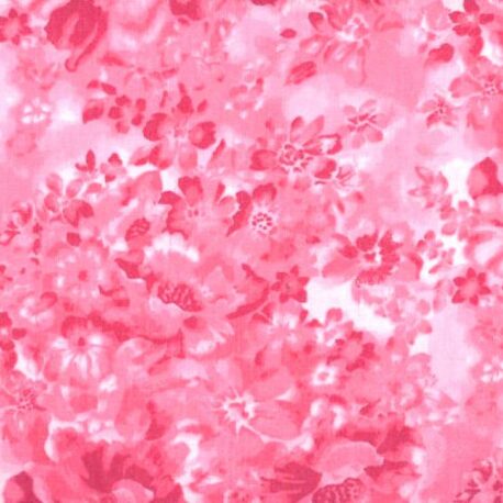 108" Pink Faded Floral