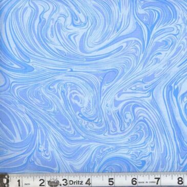 108" Light Blue Marblecisious