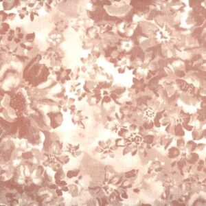 108" Camel Faded Floral