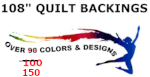 108 Quilt Backings