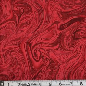 108" Red Marbleicious