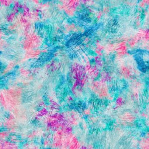 108" Brush Strokes Teal, Pink, and Purple