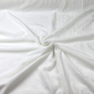 108" Slinky Minky White