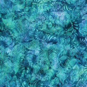 108" Fairy Tale Blue Green Teal
