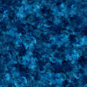 108" Quilt Backings Digitally Printed Colors Cobalt