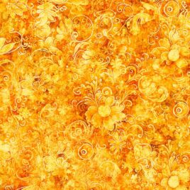 108″ Queen Gardens Yellow Gold