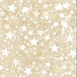 108″ Patriotic Stars on Cream