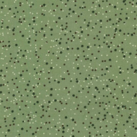 108″ Dotted Green Flannel