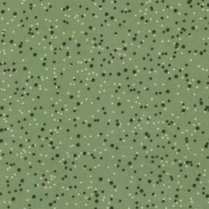 108" Dotted Green Flannel