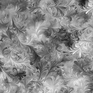 108" Fantasia Black and Gray