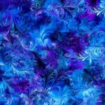 108" Fantasia Blue Velvet